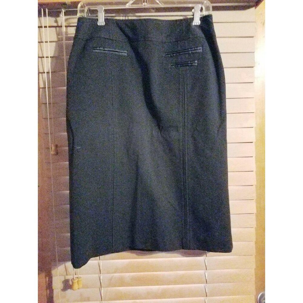 Lana Lee Womens Pencil Modest Skirt Black Size 6